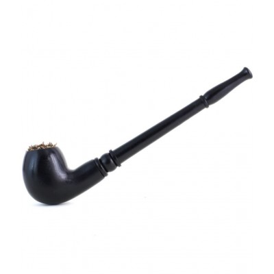 Royal Swag Black 18 cm Wooden Pipe - Pack of 1