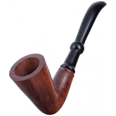 Royal Swag Brown 14 cm Wooden Pipe - Pack of 1