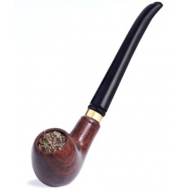 Royal Swag Brown 15 cm Wooden Pipe - Pack of 1