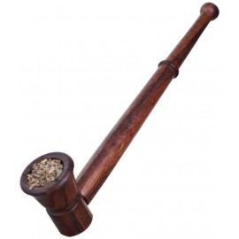 Royal Swag Brown 16 cm Wooden Pipe - Pack of 1