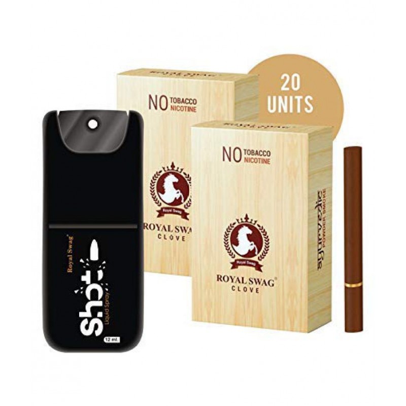 Royal Swag Clove 20 Stick with Shot Raw Herbs 1 gm Pack Of 1