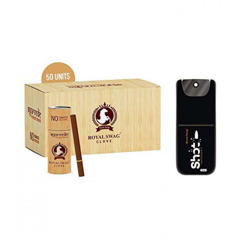 Royal Swag Clove 50 Stick with Shot Raw Herbs 1 gm Pack Of 1