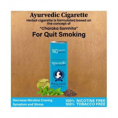 Royal Swag Mint Flavour 50 Stick with Shot Raw Herbs 1 gm Pack Of 1