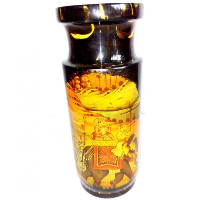 Royals Pride Wood Floor Vase 20 cms