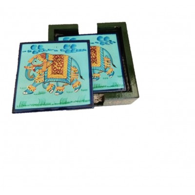 Royals Pride Wood Square Coasters - Pack of 1