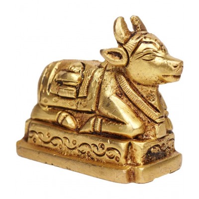 Rudra Centre - Nandi Pindi Brass Idol