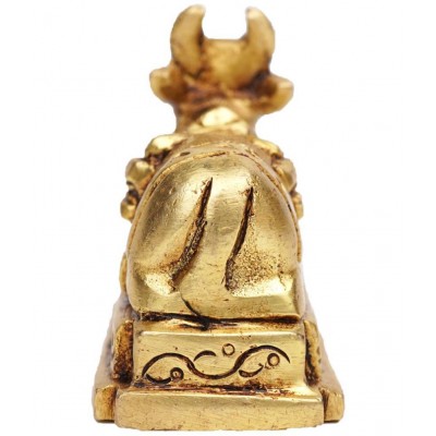 Rudra Centre - Nandi Pindi Brass Idol