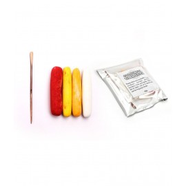 Rudra Centre Colourful Tilak Sticks - Set of 4