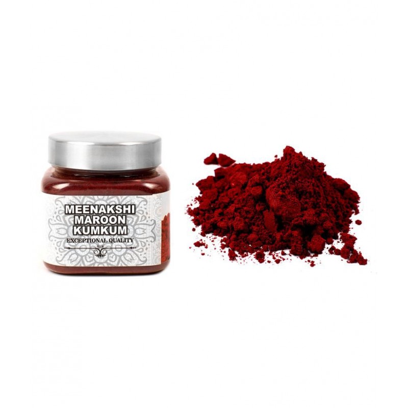 Rudra Centre Meenakshi Maroon Kumkum Powder - 50 gms