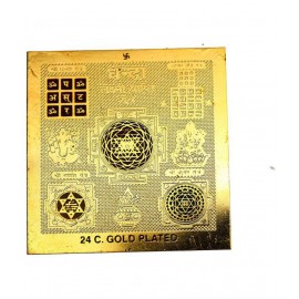Rudra Divine DHANDA LAXMI PRAPTI Yantra YANTRAM for Goddess of Wealth Energized