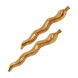 Rudra Divine Eight Metals Naag Nagin Ka Joda/Snake Pair for Puja