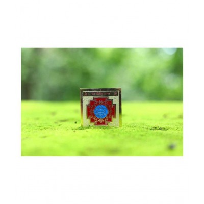Rudra Divine Gold Plated Shri Vishnu Yantra - for achieving Blessings,Success,Wealth and Achievements