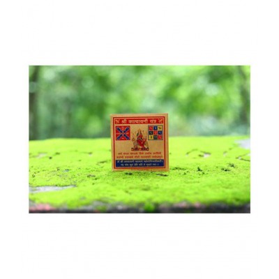 Rudra Divine Katyayani Maha Yantra for Pooja and Early/Delay Love Marriage