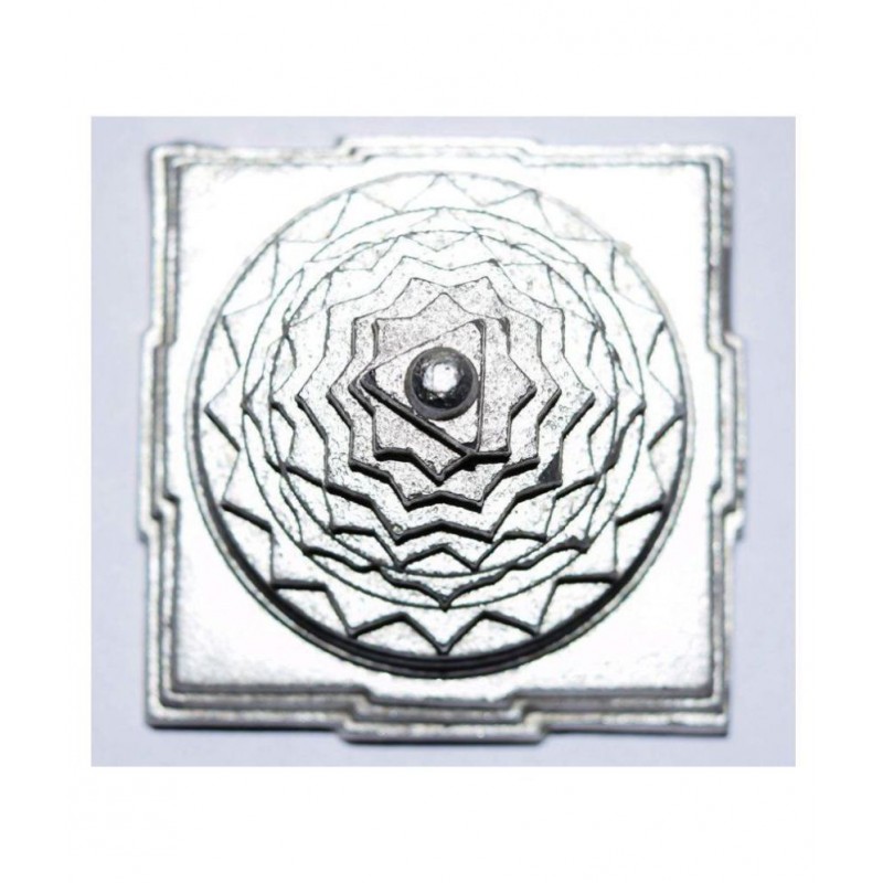Rudra Divine Parad shree yantra / Mercury Shri Yantra / Para Sri Yantra 25 gram / 100% Guaranty of Originality
