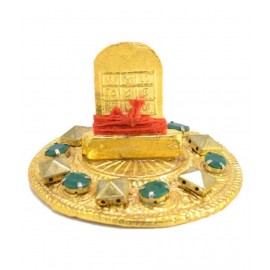 Rudra Divine Shri Buddh Budh Dev Poojan Yantra Yantram Brass Gold Plated Budh Yantra