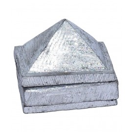 Rudradivine 3 Layer Lead Pyramid for South-West Vastu Dosha Nivaran Defects Remedies Items for Home & Office (Size 1.5 inches,)
