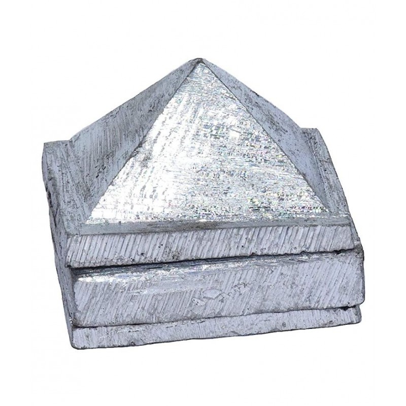 Rudradivine 3 Layer Lead Pyramid for South-West Vastu Dosha Nivaran Defects Remedies Items for Home & Office (Size 1.5 inches,)