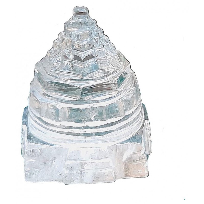 Rudradivine Pure Sphatik/Shri Yantra AAA Quality (50 Grams) Shree Yantra