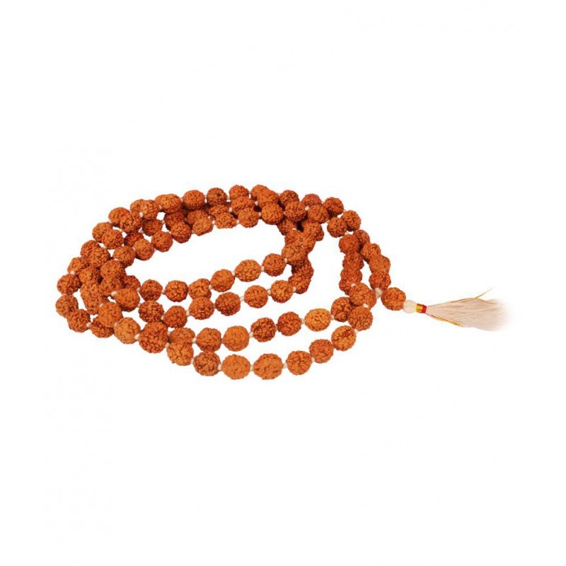 Rudraksha Mala in Thread - 108+1 Beads