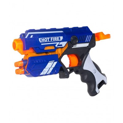 Ruhani Blaze Storm  Manual Soft Bullet Gun toy with 10 safe  bullets for kids (Multi color