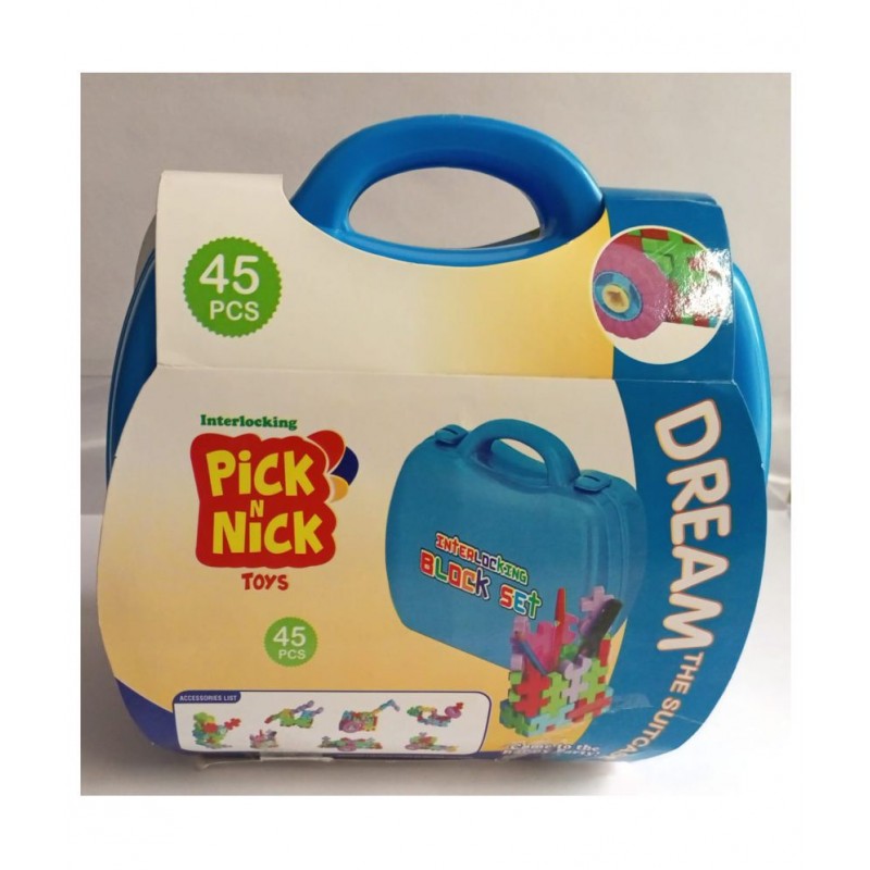 Ruhani New Interlocking Block Set For Kids.