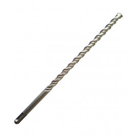 S4 Steel (16 x 310mm) Cross Tip Plus Hammer Drill Bit (Silver)