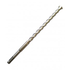 S4 Steel (18 x 310mm) Cross Tip Plus Hammer Drill Bit (Silver)