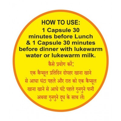 SAFED MUSLI HIMALAYAN ORIGINAL By DR.THAPAR 25+5 Free Capsule 500 mg SAFED MUSLI HIMALAYAN ORIGINAL By DR.THAPAR 25+5 Free Capsule 500 mg