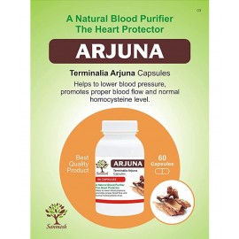 SANMESH AYURVEDIC ARJUNA 60 CAPSULE PACK OF 2