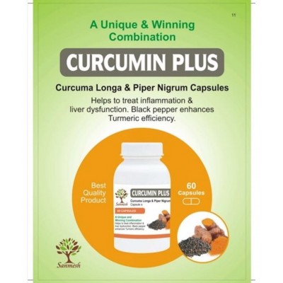 SANMESH AYURVEDIC CURCUMIN PLUS 60 CAPSULES