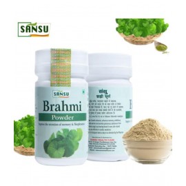 SANSU Brahmi Churan / Powder -100gmX2 [Pack of 2]