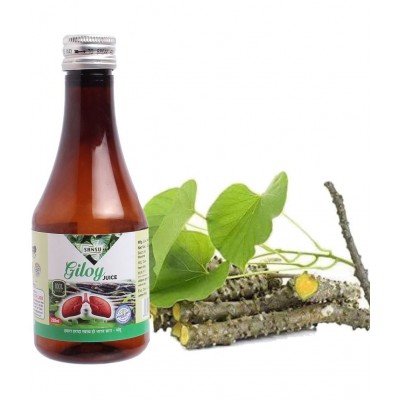 SANSU Giloy Juice -Immunity Booster With Natural Source Of Antioxidants - 200ml (Pack of 4)