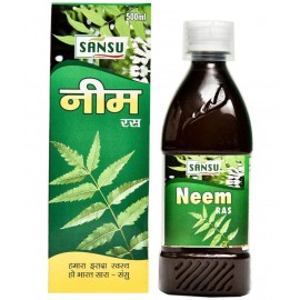 SANSU Neem Juice/Ras Liquid 500 ml Pack Of 2