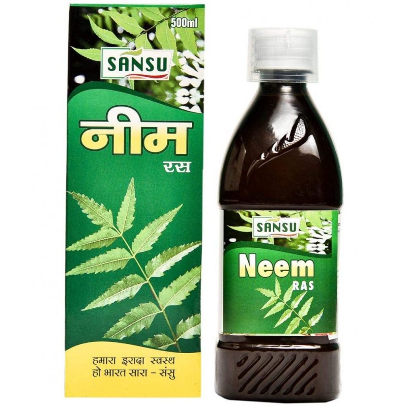 SANSU Neem Juice/Ras Liquid 500 ml Pack Of 2 SANSU Neem Juice/Ras Liquid 500 ml Pack Of 2