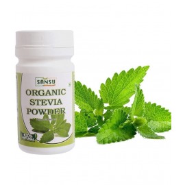 SANSU Organic Stevia Powder(100)gram [100gx2] (Pack of 2)