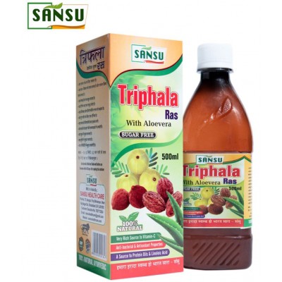 SANSU Triphala Juice - Ayurvedic Juice for Digestive Care| Helps Manage Weight| No Added Sugar or Preservatives (500Ml) SANSU Triphala Juice - Ayurvedic Juice for Digestive Care| Helps Manage Weight| No Added Sugar or Preservatives (500Ml)