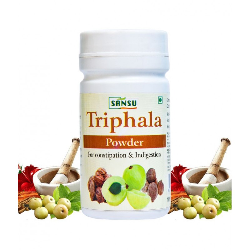 SANSU Triphala Powder/churan Pack of 2 (2x100 GM)