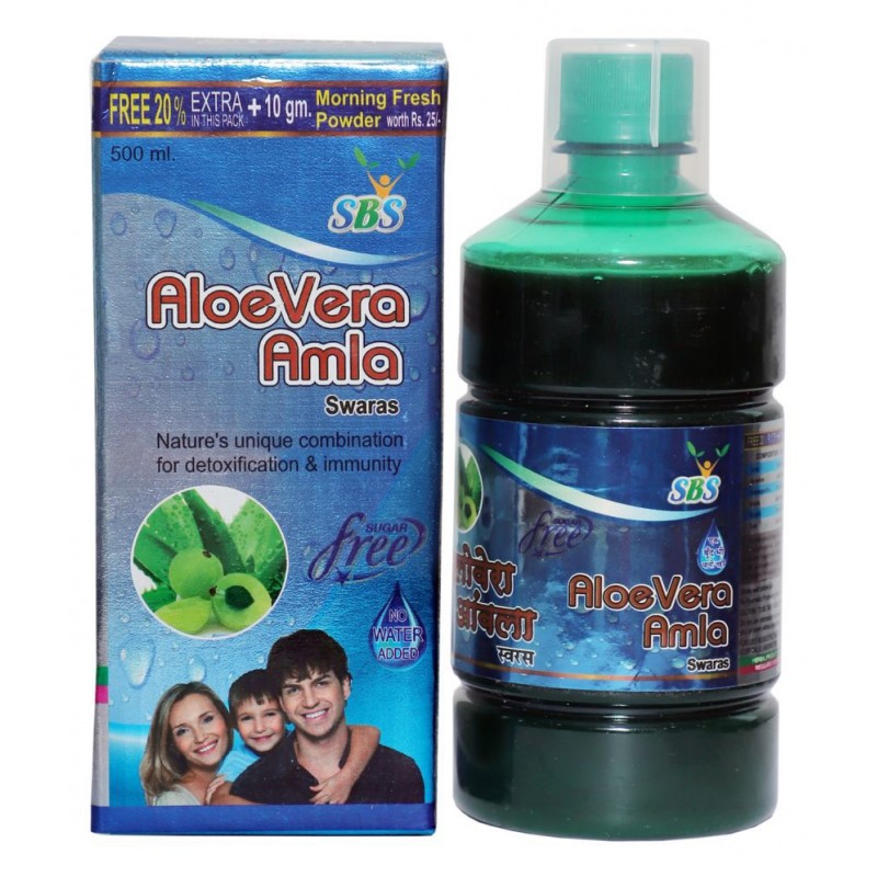 SBS Aloevera Amla juice Liquid 500 ml Pack Of 1 SBS Aloevera Amla juice Liquid 500 ml Pack Of 1