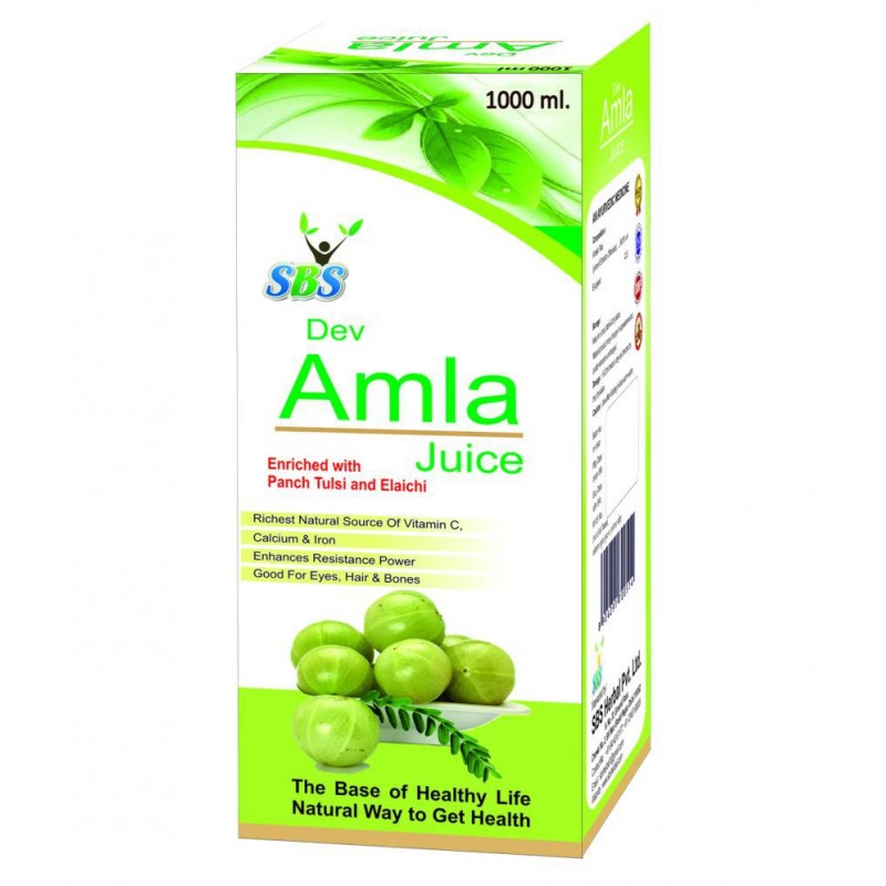 SBS Amla Juice Liquid 1000 ml Pack Of 1