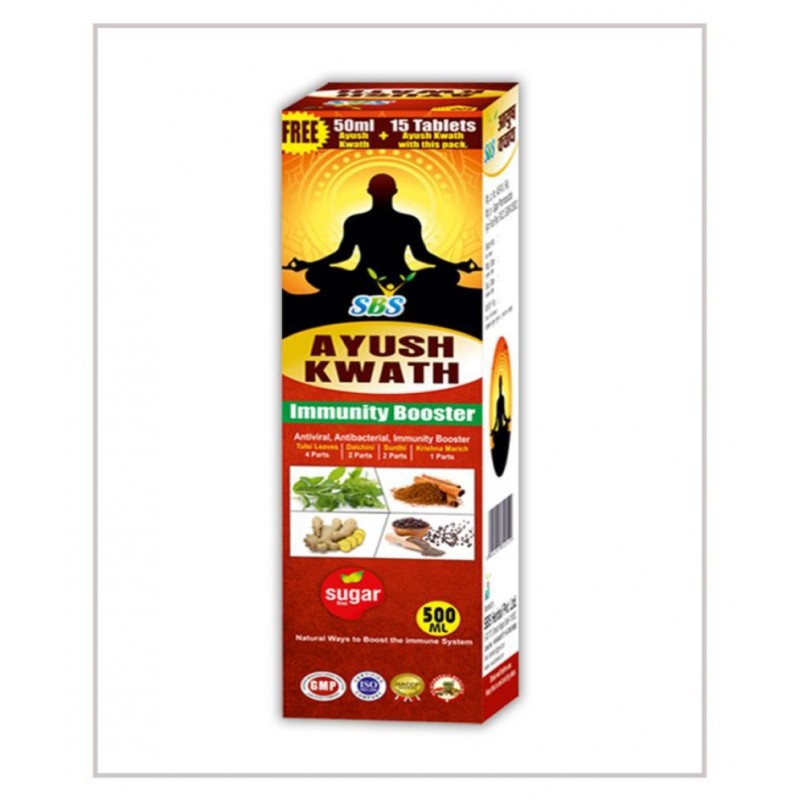 SBS Ayush Quath Liquid 500 ml