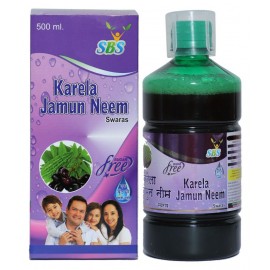 SBS Karela Jamun Neem Juice Liquid 500 ml Pack Of 1