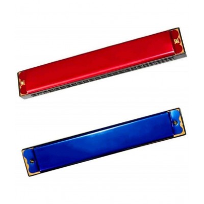 SHB Bee bee Mouth Organ with 24 holes(Assorted Color)
