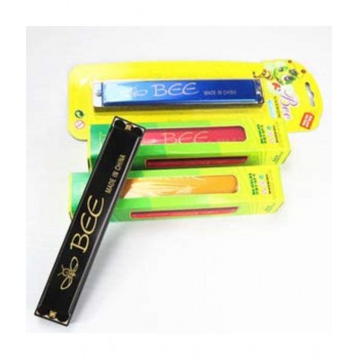 SHB Harmonica Mouth Organ with 24 Holes (Multi Colour)