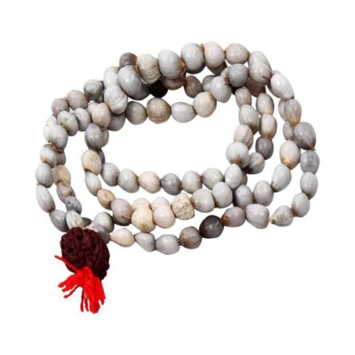 SHIV MART ™  Combo of Energized Original Seeds Vaijanti Mala & 108 Lotus Seeds Kamal gatta Mala for Wearing, Pooja Mantra Chanting | Rosary for Attraction & Spiritual