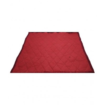 SHOP BY ROOM Velvet Light Brown Puja Mat/Aasans - Pack Of 2