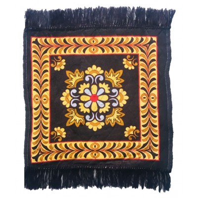SHOP BY ROOM Velvet Prayer Mat - Dark Brown