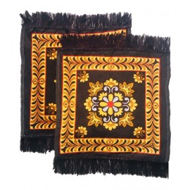 SHOP BY ROOM Velvet Prayer Mat - Dark Brown