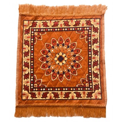 SHOP BY ROOM Velvet Prayer Mat - Golden Brown