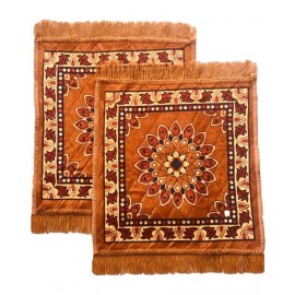 SHOP BY ROOM Velvet Prayer Mat - Golden Brown