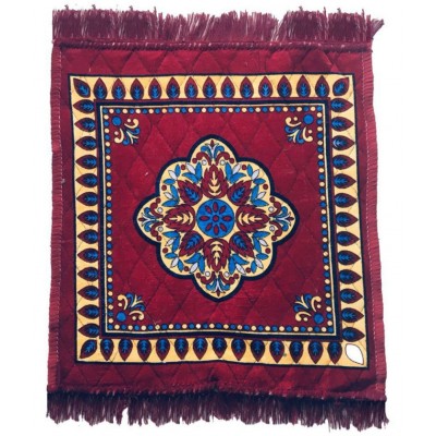 SHOP BY ROOM Velvet Prayer Mat - Maroon